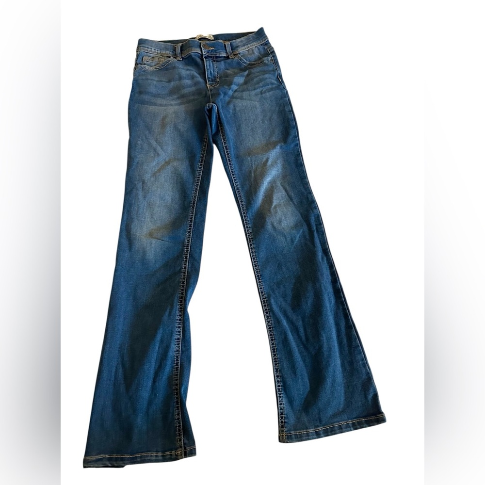 Jordache Girls Dark Blue Flare Jeans